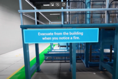 Fire and Evacuation VR Safety Training - UNREAL ENGINE 5